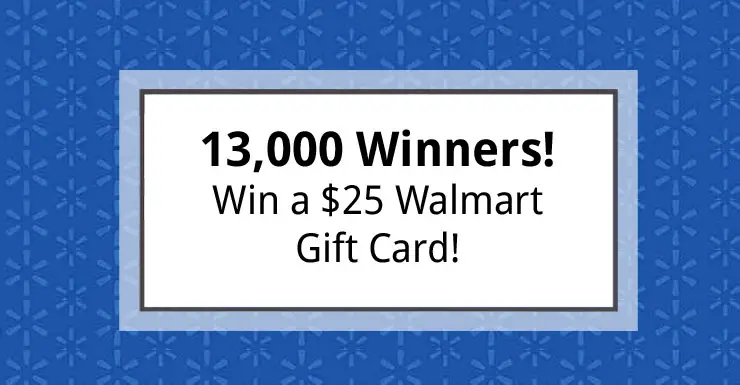 Walmart gift card giveaway
