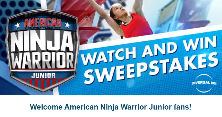 Enter now for your chance to win a trip for 4 to the American Ninja Warrior season 11 finale and American Ninja Warrior Junior prize packs