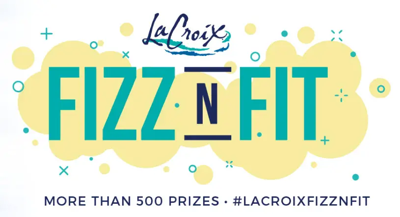 Enter the LaCroix FizzNFit Sweepstakes daily for your chance to win one of 756 prizes including an Apple Watch Series 4, t-shirts, bags and more