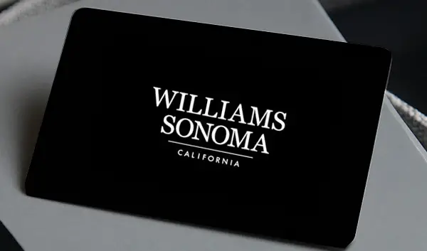 Where Can I Use Williams Sonoma Gift Card 