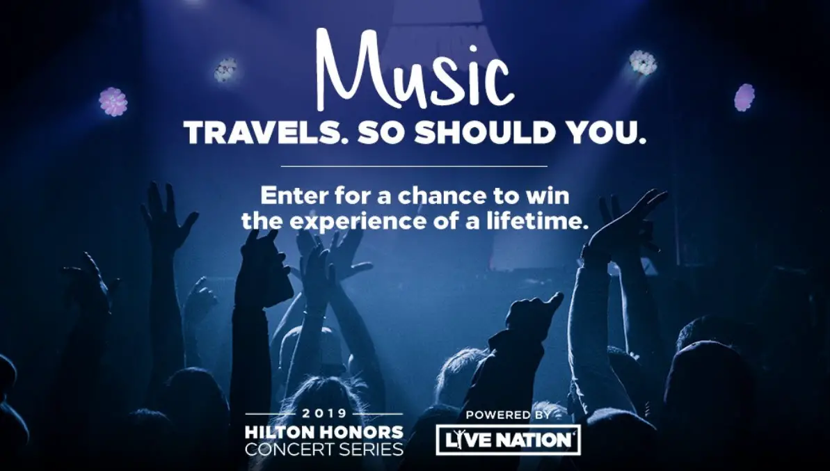 Enter for a chance to win a 5-day trip, including airfare, accommodations and tickets for two to a private, members-only concert experience. The Winner gets to choose the destination and artist from our exclusive lineup.