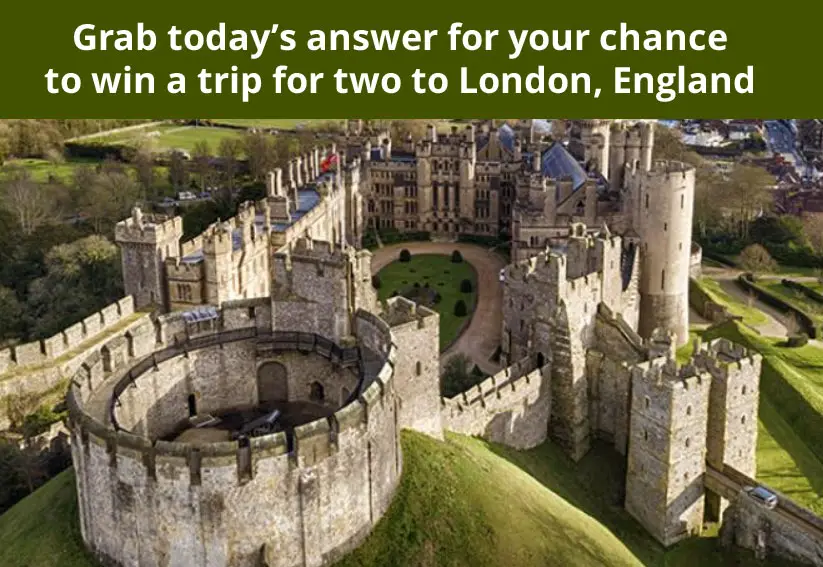 Click Here to get the today's Watch LIVE with Kelly and Ryan code for your chance to win a 9-day trip to London, England for two on British Airways.
