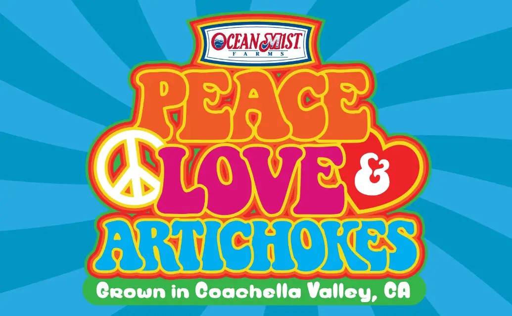 Enter the Peace, Love & Artichokes Sweepstakes for a chance to win a $1,000 VISA gift card to help you create your own unforgettable Coachella music festival experience. The first 1,000 entrants will receive a Peace, Love & Artichokes bumper sticker and will be automatically entered to win an additional Coachella music festival prize pack valued at $500.