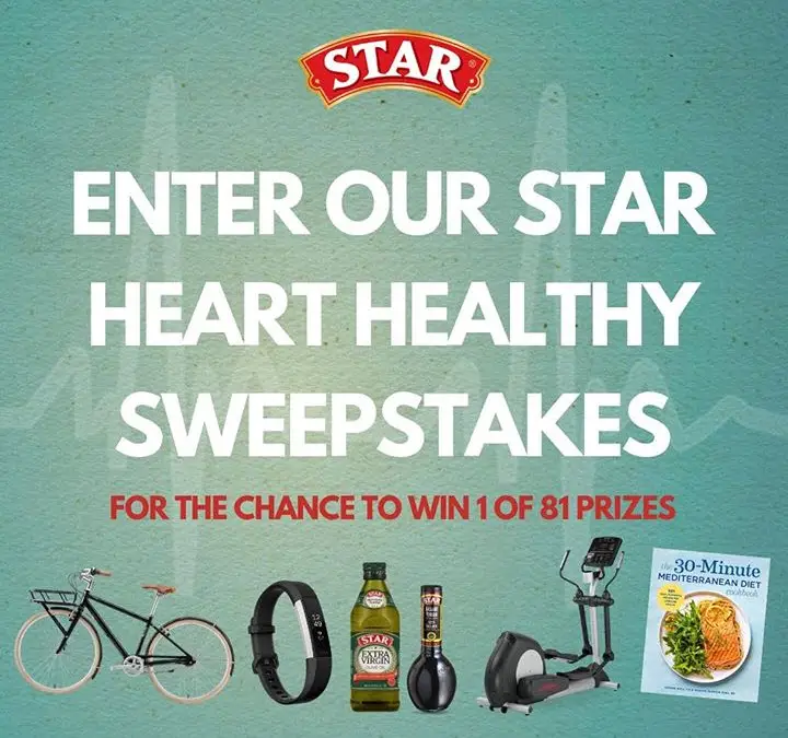 In honor of the American Heart Association and American Heart Month, Star Fine Foods is giving away 81 amazing heart-healthy prizes!