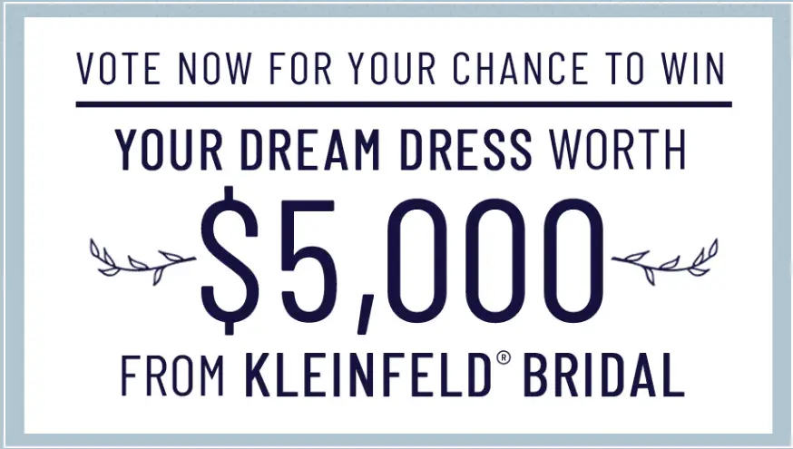 Vote for the players in TLC's Bridal Bracket to enter for your chance to win a $5,000 Kleinfeld Bridal Gift Card