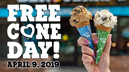 Ben & Jerry's Free Cone Day Is Coming!