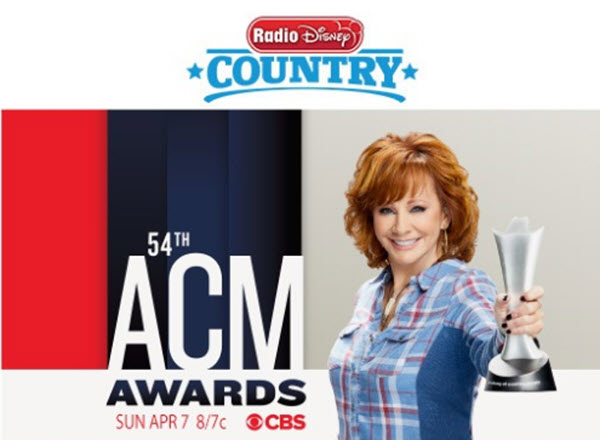 Radio Disney Country is celebrating the 54th Academy of Country Music Awards by sending one lucky grand winner and a guest on a trip to Las Vegas, Nevada, April 5-8, to Party for a Cause leading up the 54th ACM Awards on April 7th. You’ll win a special VIP weekend that includes tickets to 5 fabulous benefit events including: The 54th ACM Awards, ACM Stories, Songs & Stars, ACM Lifting Lives Topgolf Tee-Off, ACM Decades and to the ACM Awards Official After Party, ALL benefitting ACM Lifting Lives.