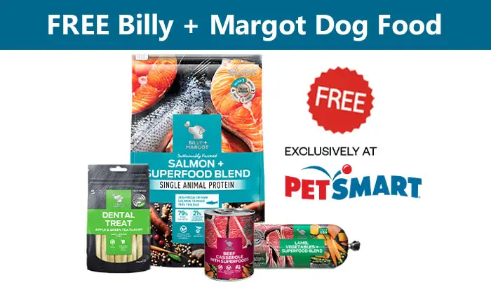 Billy + Margot wants you to try their refrigerated dog food roll and get a $5.00 coupon for any size dry dog food they sell. Billy + Margot sells nutritious dog food that is made with high quality proteins and superfoods to support health and vitality.