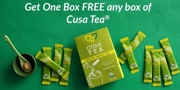 Free Box of Cusa Tea