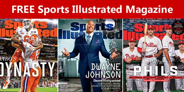 Sign up to get your Free 1-year subscription to Sports Illustrated Magazine.