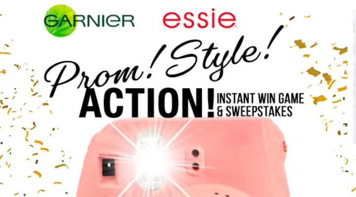 Enter for a chance to win hair styling and mani and pedi sessions for you and 3 friends for prom. When you enter, you'll get the chance to win instant prizes, too from Garnier!