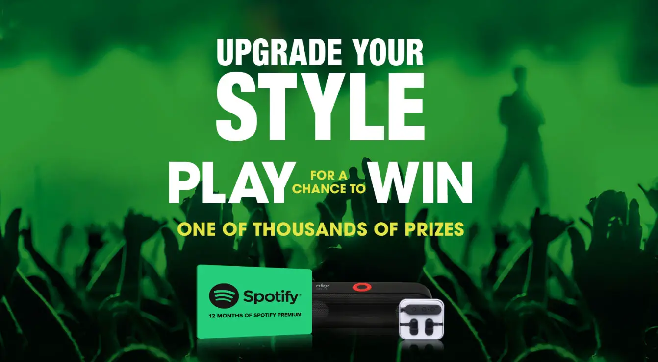 Graqb your unique game code and upgrade your style with Garnier and play for your chance to win one of thousands of prizes