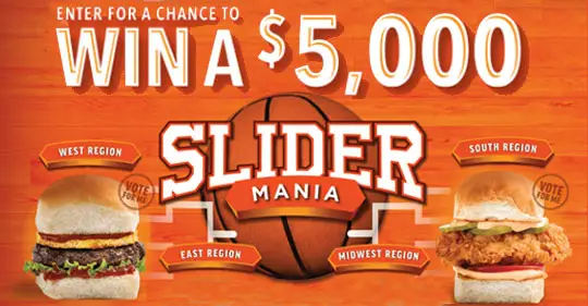 Vote for your favorite King's Hawaiian Slider for your chance to win $5,000 in cash or one of 100 other prizes