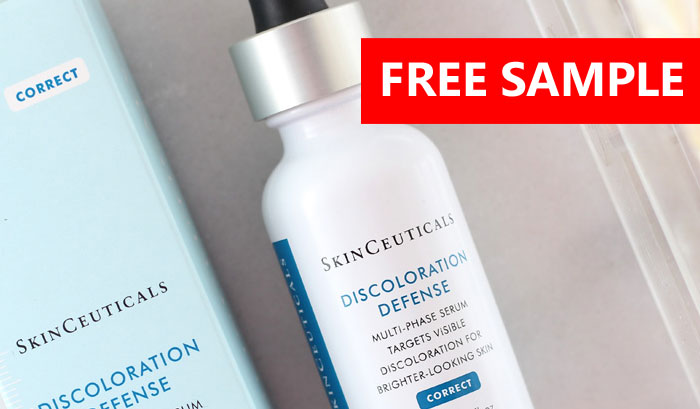 FREE SkinCeuticals Discoloration Defense Serum Sample