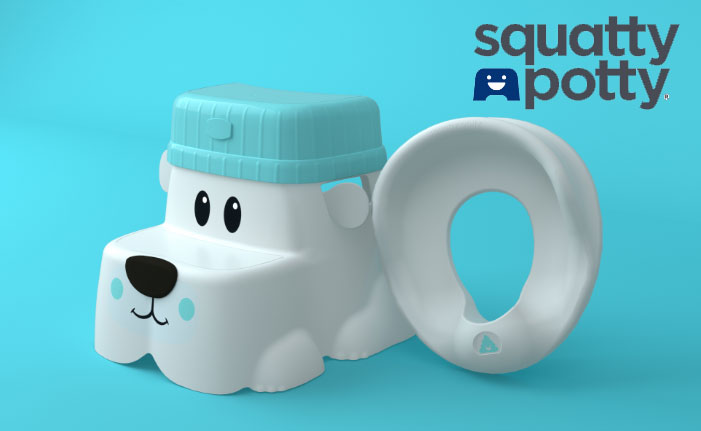 Enter for your chance to win a Potty Pet by Squatty Potty-Toilet training stool from Mom Cave TV.