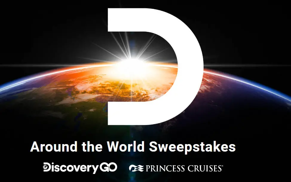 Grab today's code and Enter for your chance to win a 49-day trip around the world valued at over $31,000 brought to you by Discovery Destinations.