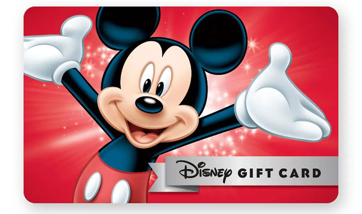Enter to win a Disney gift card
