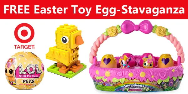 FREE Easter Toy Egg-Stavaganza Event at Target Stores