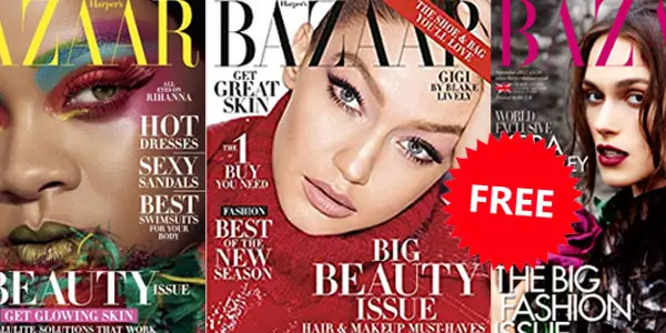 FREE Harper's Bazaar Magazine Subscription