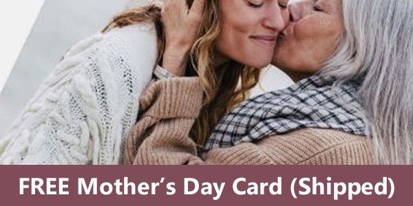 Mother's Day is coming up and Artifact Uprising has a Free Mother's Day Greeting card for you that you can have shipped for free to the mom of your choice.