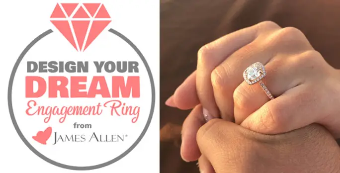 JamesAllen.com is giving a couple a chance to win their dream engagement ring, up to $15,000 in value! After designing your dream engagement ring, make sure to watch the episode for "A Decent Proposal with Hannah Hart".