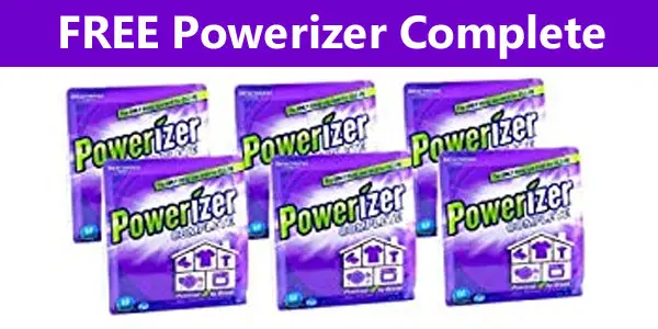 Grab your Free sample of Powerizer Complete, an all natural Dishwasher, Laundry and Carpet Detergent All-in-I Concentrated Detergent - from the makers of OxiClean and Orange Glo Wood Cleaner and Polish