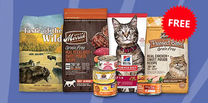 FREE Artificial-Free Dog or Cat Food at Petco