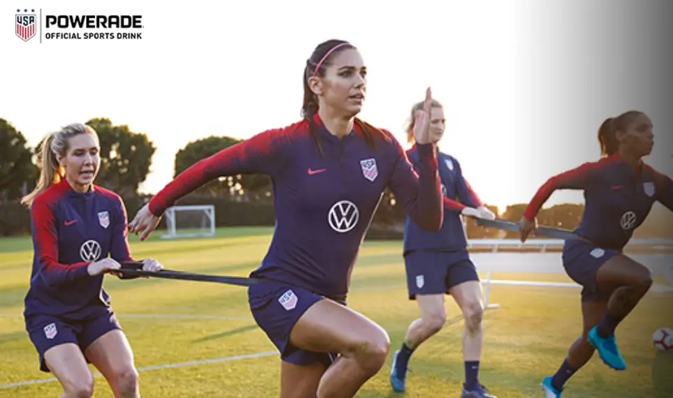 Kick your summer up a notch with the USWNT and Powerade and enter for your chance to win a trip to the FIFA Women’s World Cup in France and other powerful experiences.