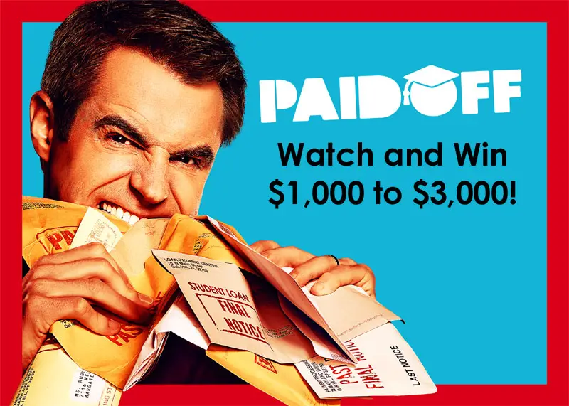 Win cash up to $1,000 to $3,000 when you Watch PAID OFF with Michael Torpey Tuesdays on truTV
