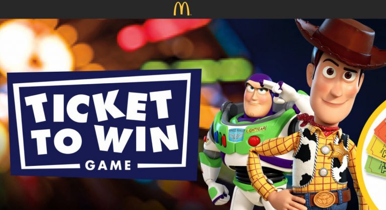 McDonald s Ticket To Win Instant Win Game 17 086 758 Prizes 8 5 1PPD18 