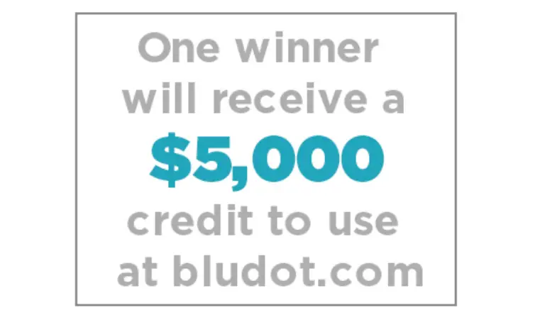 Enter the Elle Decor Blu Dot Sweepstakes for your chance to win $5,000 in Bluedot.com credit.