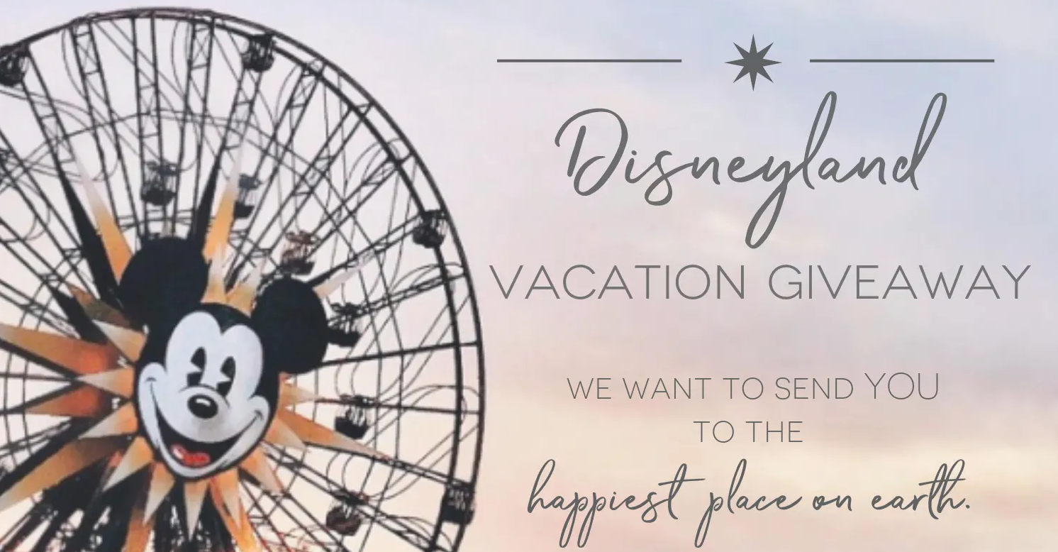 Enter for your chance to win a Disneyland Park grand prize valued at over $2,300.