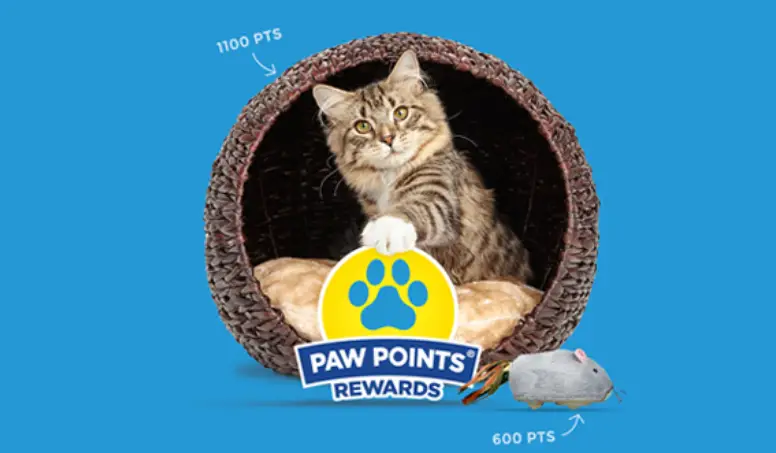 Save up your Paw Points and enter for your chance to win great prizes like Free Fresh Step Cat Litter for a year, a Galaxy S10+, $250 Target gift card, and lots more.