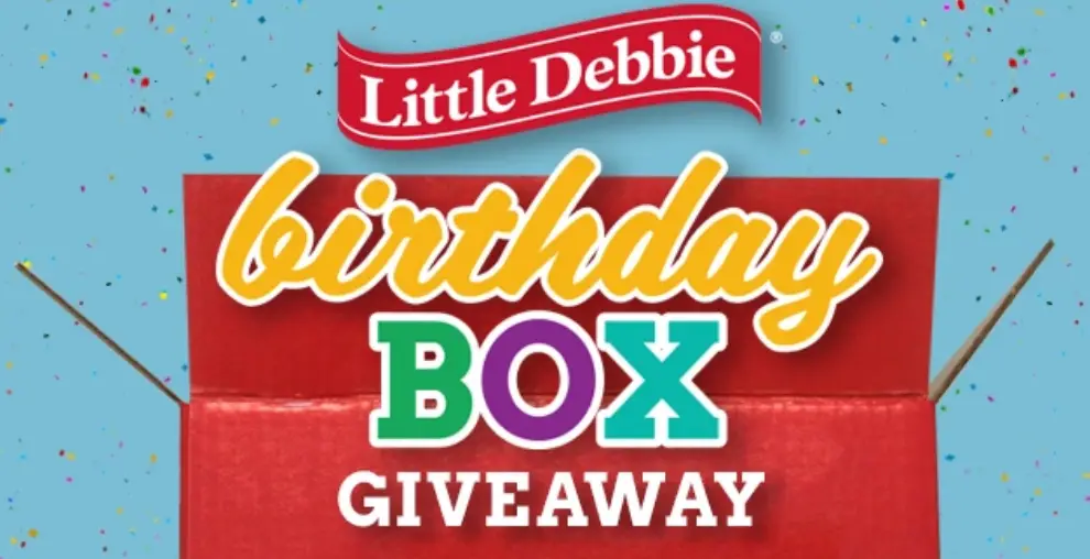 Enter the Little Debbie Birthday Box Giveaway for your chance to win a Little Debbie Birthday Box. Winners chosen monthly.