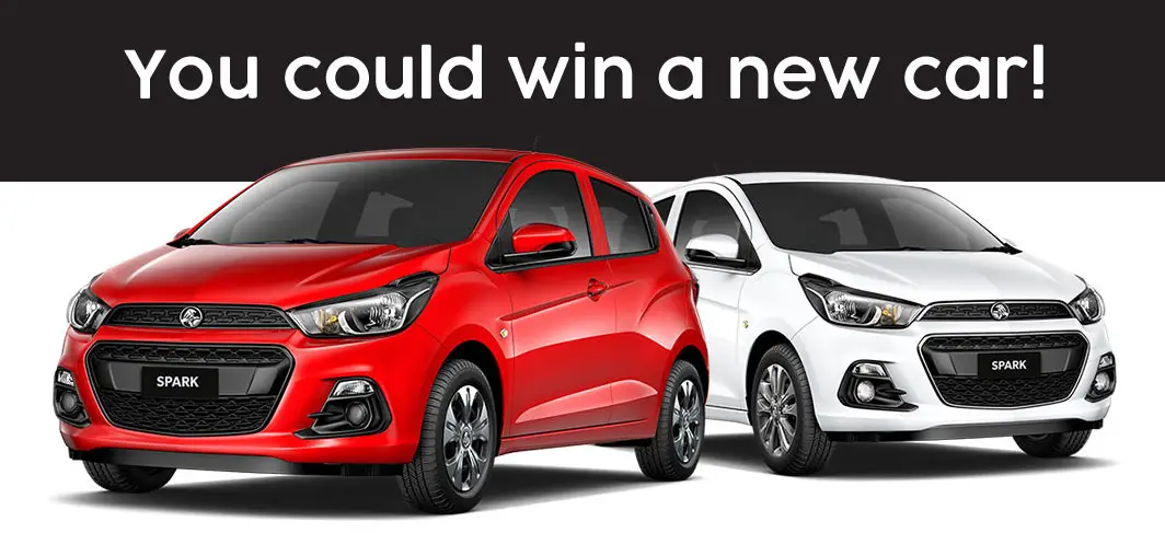 You could win a brand new car