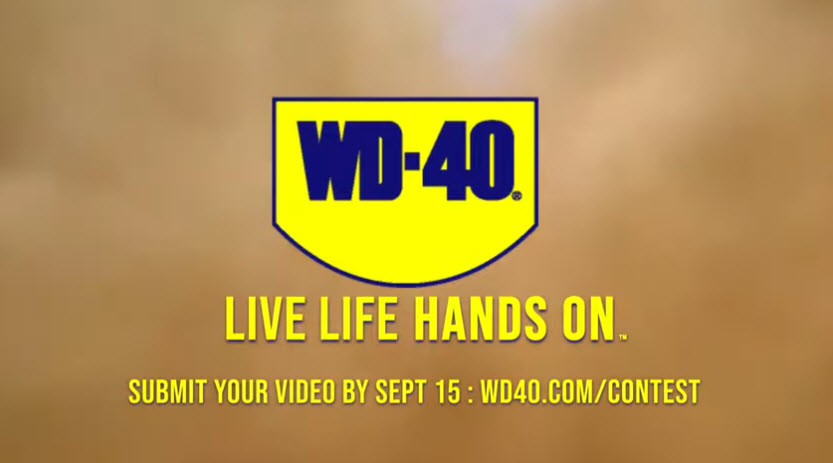 Enter for your chance to win $5,000 cash and WPD-40 Brand Hoodies in the WD-40 Company Live Life Hands On Contest.