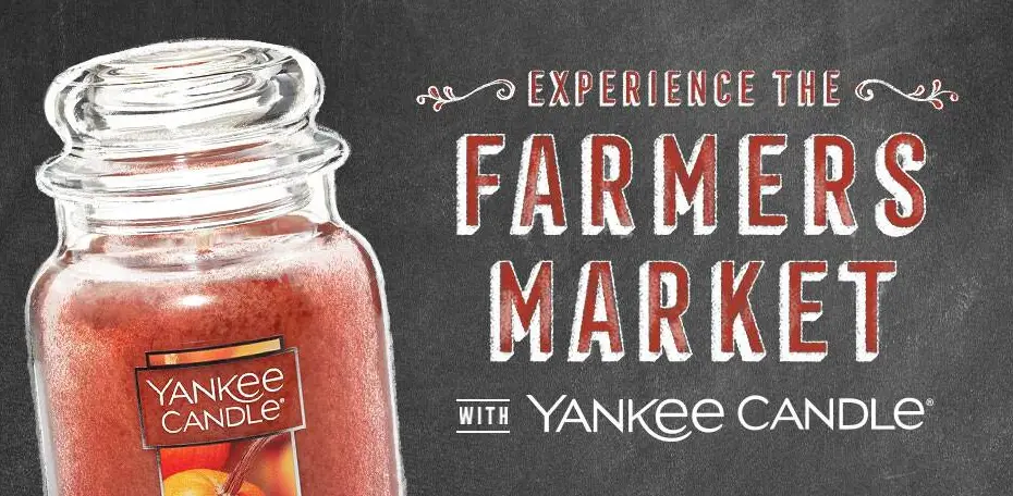 Enter for your chance to win a Free Yankee Candle Farmers Market Tote Bag or a Yankee Candle grand prize tote bag filled with Free Yankee Candles.