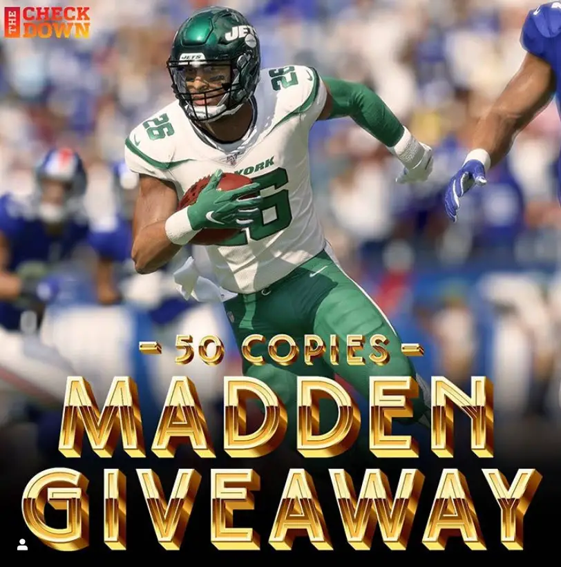 Enter for your chance to win a copy of Madden 20 that is good for the gaming console you own. Madden NFL 20 is the NFL football video game developed by EA Tiburon and published by Electronic Arts. The latest installment in the long-running Madden NFL series, the game can be played on PlayStation 4, Xbox One, and Microsoft Windows.