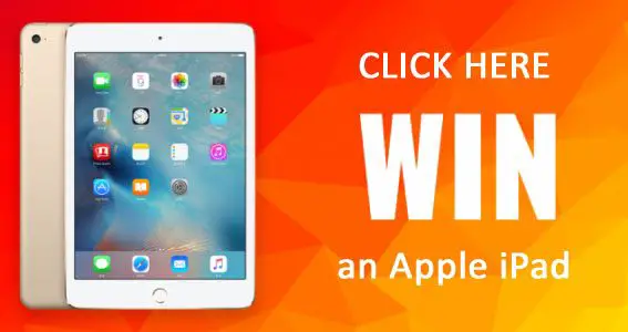 Enter to win an Apple iPad