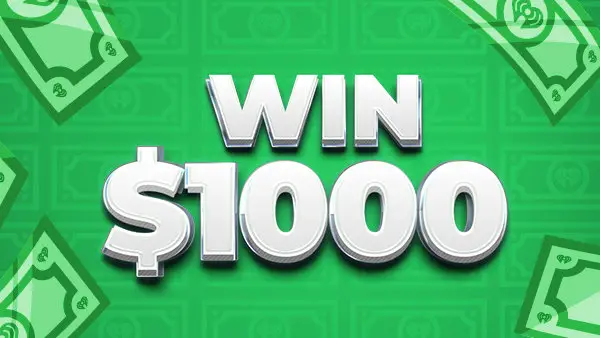 Win $1,000 in Cash!