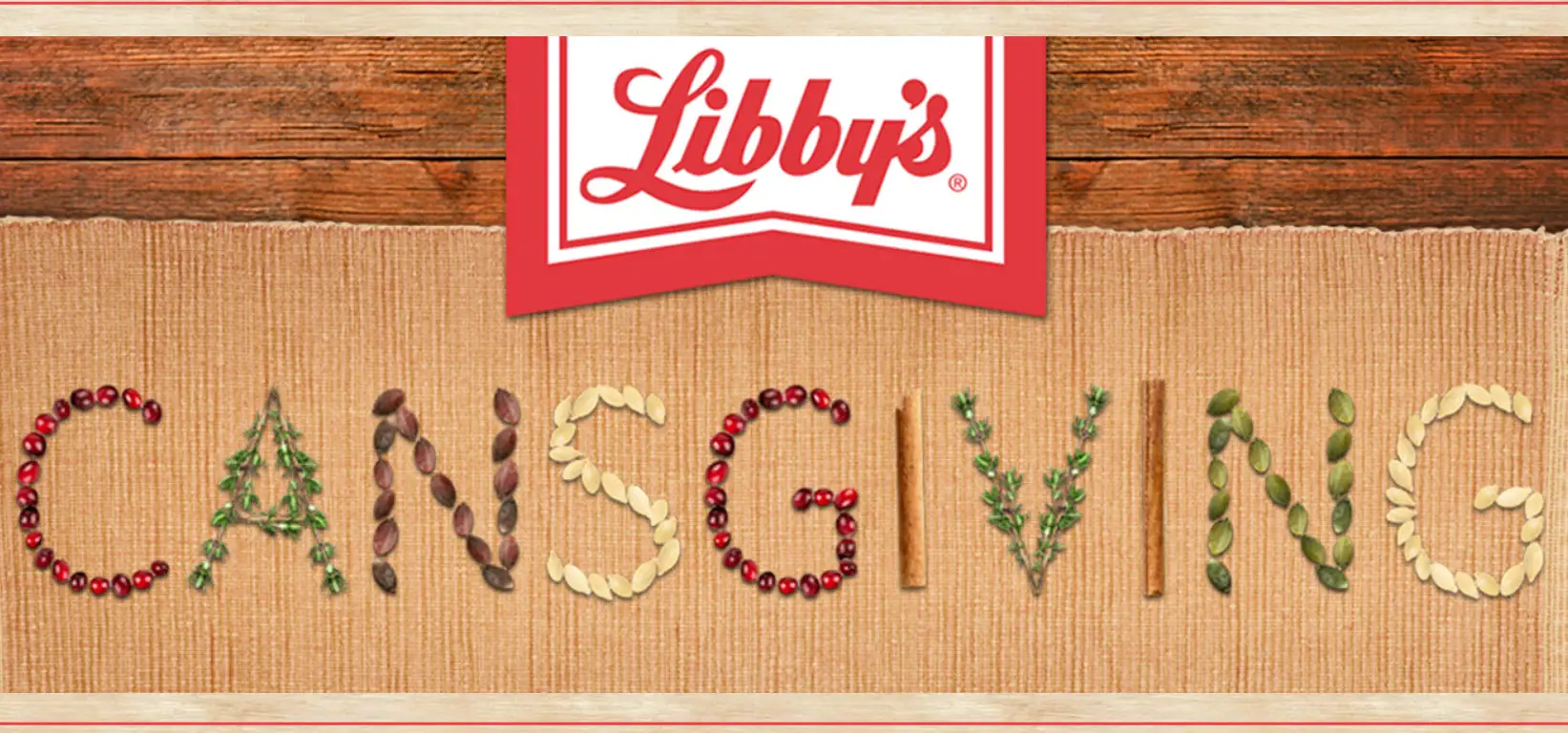 Enter for your chance to win $1,250 and Give Thanks with Libby's Cansgiving Sweepstakes! Thanksgiving isn't just about food and family fun – it's also about giving back. In honor of the season, Libby’s® is proud to support Feeding America local food banks, the largest domestic hunger-relief organization that secures and distributes 4.3 billion meals each year.