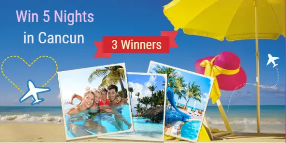 Here's your chance to Enjoy 5 Nights in Cancun! Enter Starter Yoga's Customer Appreciation Giveaway and treat yourself to a true taste of Cancun and its majestic wonders! (ARV: $1,200) PLUS 5 additional winners will be selected to receive a Customer Appreciation Certificates. Happy Winning!