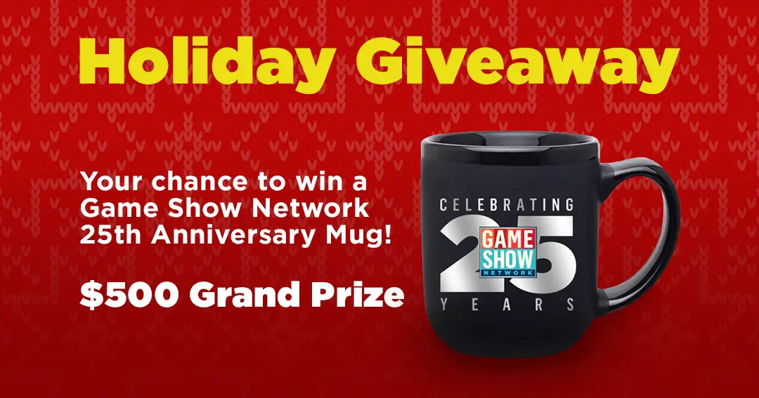 Game Show Network Holiday Giveaway Daily Winners