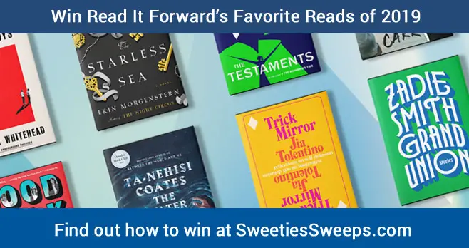 Enter for your chance to win Read it Forward's favorite books of 2019 from authors like Margaret Atwood, Zadie Smith, Colson Whitehead and Elaine Welteroth.