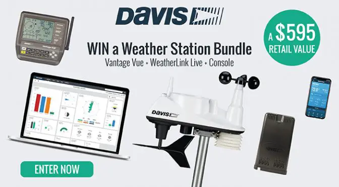 Win a Davis Weather Station - $600 Value