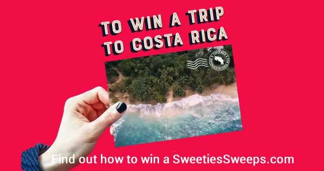 Enter for your chance to win a trip for two to Costa Rica that includes a luxury coffee tour with Eight O'Clock Coffee. Or you could win one of 160 Eight O’Clock Coffee gift tins