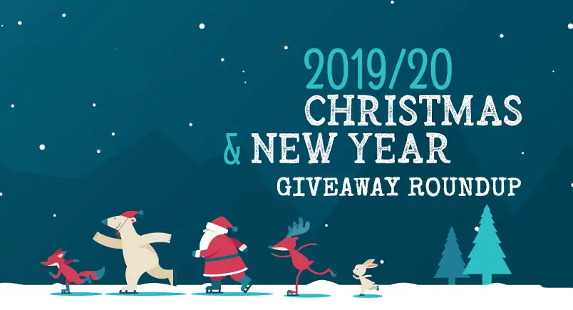 Christmas and New Years Giveaways Roundup