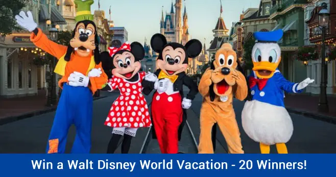 Win a Walt Disney World Vacation