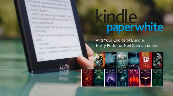 Enter for your chance to win a #Kindle Paperwhite with your choice of book bundles. Enter and share with your friends to earn bonus entries.