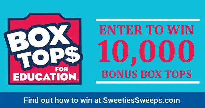 Enter the Box Tops for Education Earn Easy, Give Easy Sweepstakes for a chance to win 5000 #BTFE Bonus Box Tops for your school and a $50 Visa gift card for you.